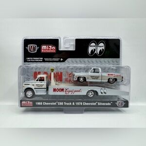 M2 Machines Mijo Exclusives 1968 Chevrolet C60 Truck & 1978 Chevrolet Silverado